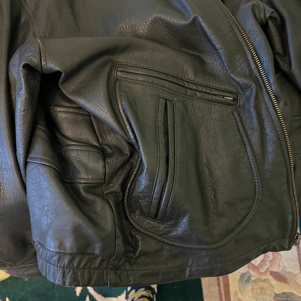 Wilson leather winter jacket - Picture 8 of 16